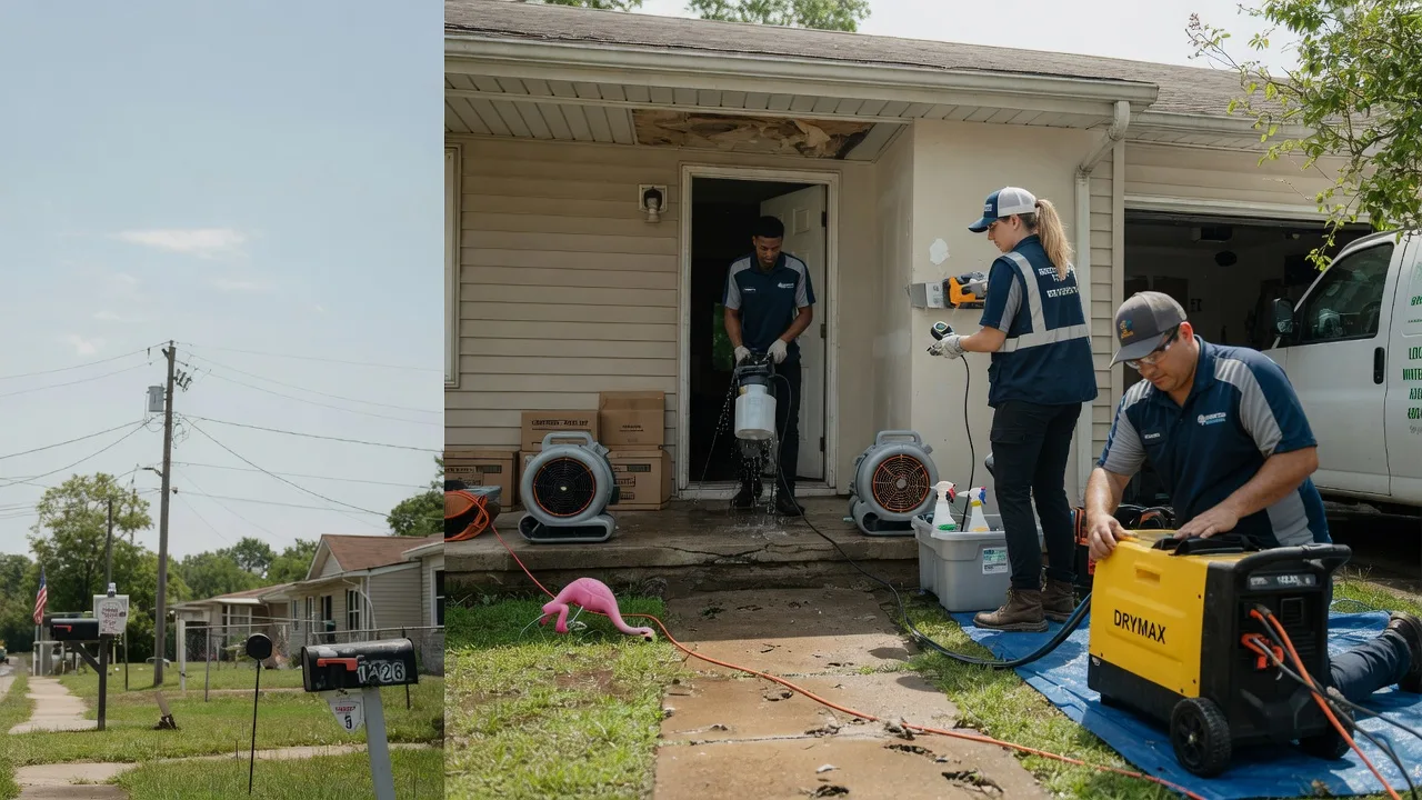 Storm Damage Water Removal in South Salem, OH near me